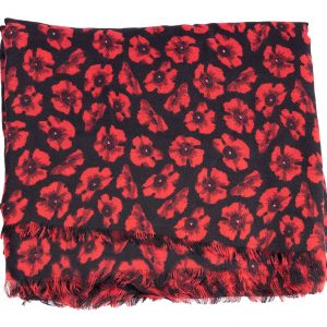 PLU-4432-Scarf-Small-Red-on-Black